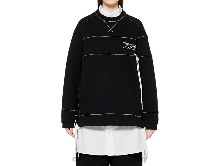 Onitsuka Tiger esta arriba unisexo J06BX405 negro ropa