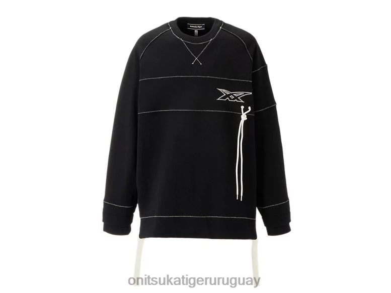 Onitsuka Tiger esta arriba unisexo J06BX405 negro ropa