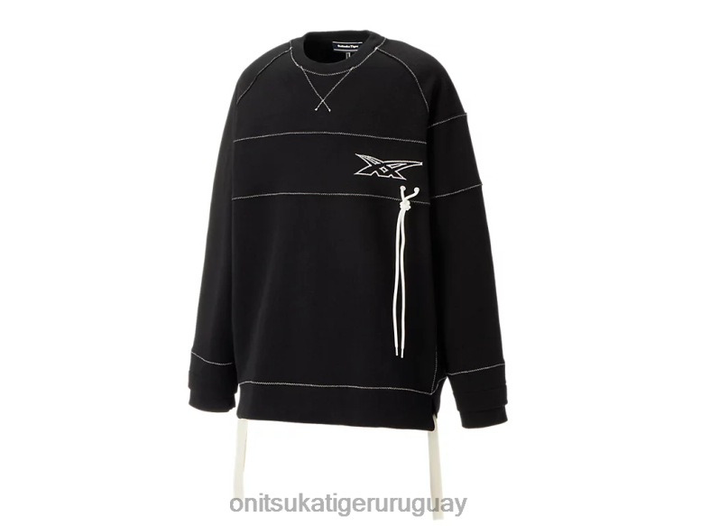 Onitsuka Tiger esta arriba unisexo J06BX405 negro ropa