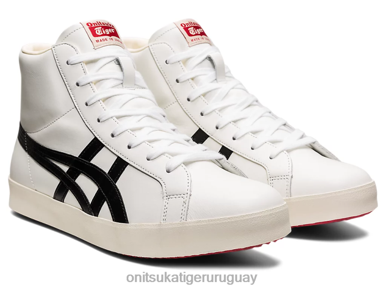 Onitsuka Tiger fabre hola nm unisexo J06BX293 blanco negro zapatos