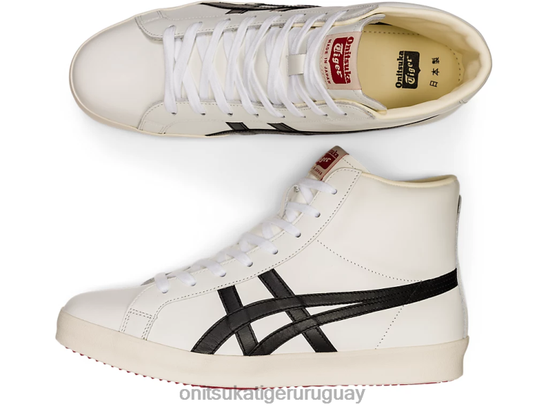 Onitsuka Tiger fabre hola nm unisexo J06BX293 blanco negro zapatos