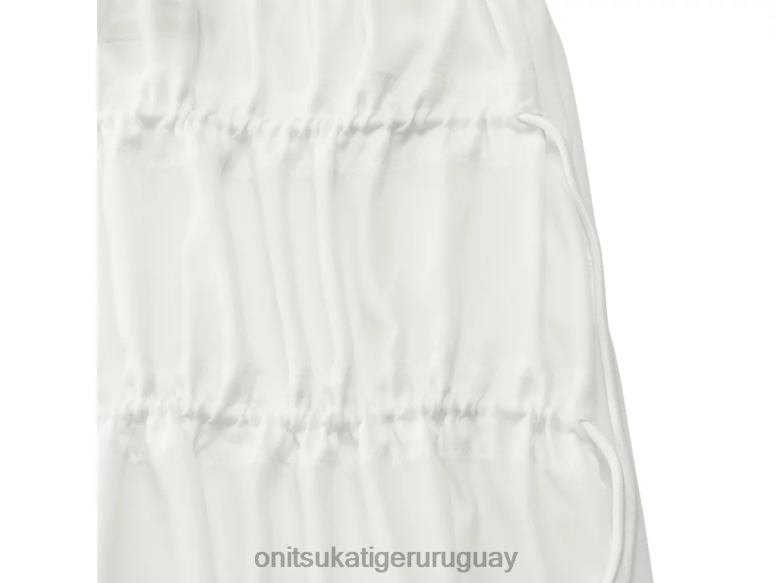 Onitsuka Tiger falda larga mujer J06BX585 blanco ropa