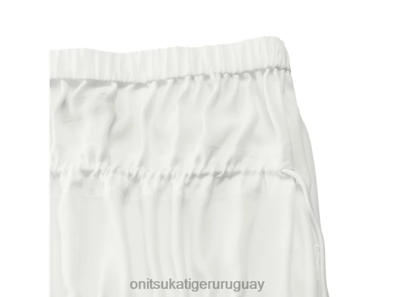 Onitsuka Tiger falda larga mujer J06BX585 blanco ropa