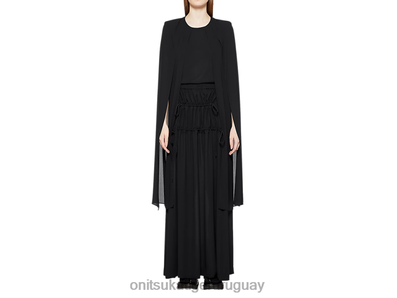 Onitsuka Tiger falda larga mujer J06BX596 negro ropa