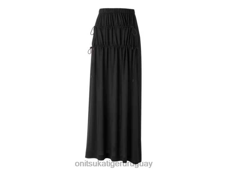 Onitsuka Tiger falda larga mujer J06BX596 negro ropa