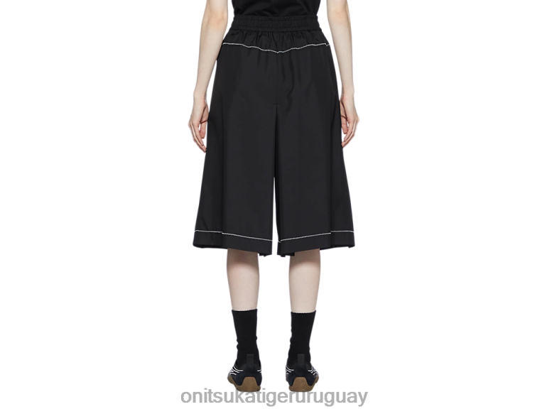 Onitsuka Tiger falda mujer J06BX594 negro ropa