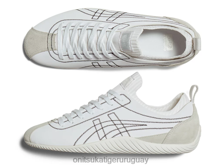 Onitsuka Tiger garra unisexo J06BX38 blanco negro zapatos
