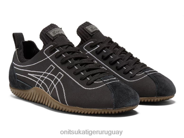 Onitsuka Tiger garra unisexo J06BX41 blanco negro zapatos
