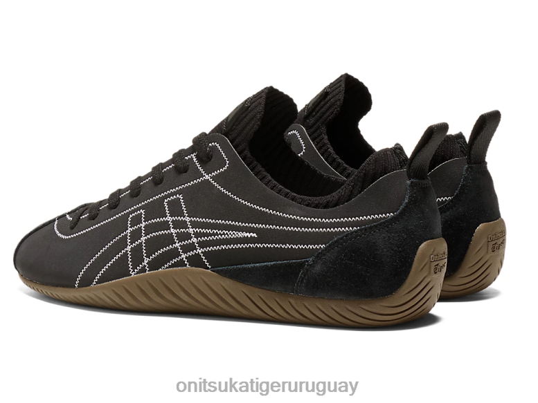 Onitsuka Tiger garra unisexo J06BX41 blanco negro zapatos