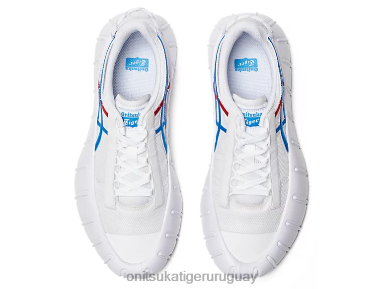 Onitsuka Tiger gigatia unisexo J06BX162 blanco/azul directorio zapatos