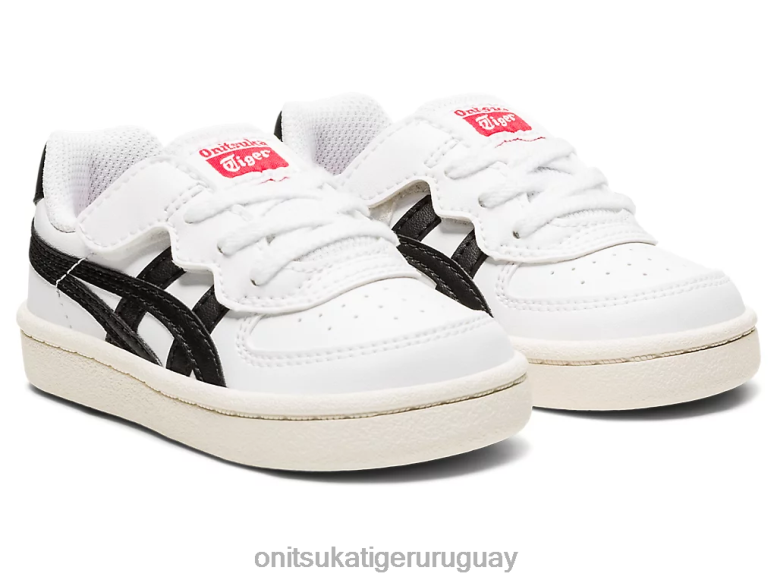 Onitsuka Tiger gsm niños J06BX633 blanco negro zapatos