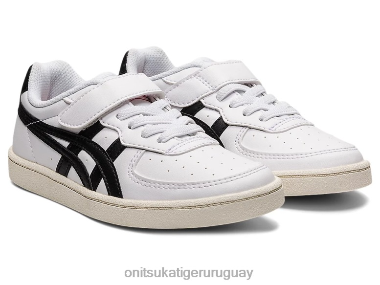 Onitsuka Tiger gsm niños J06BX653 blanco negro zapatos