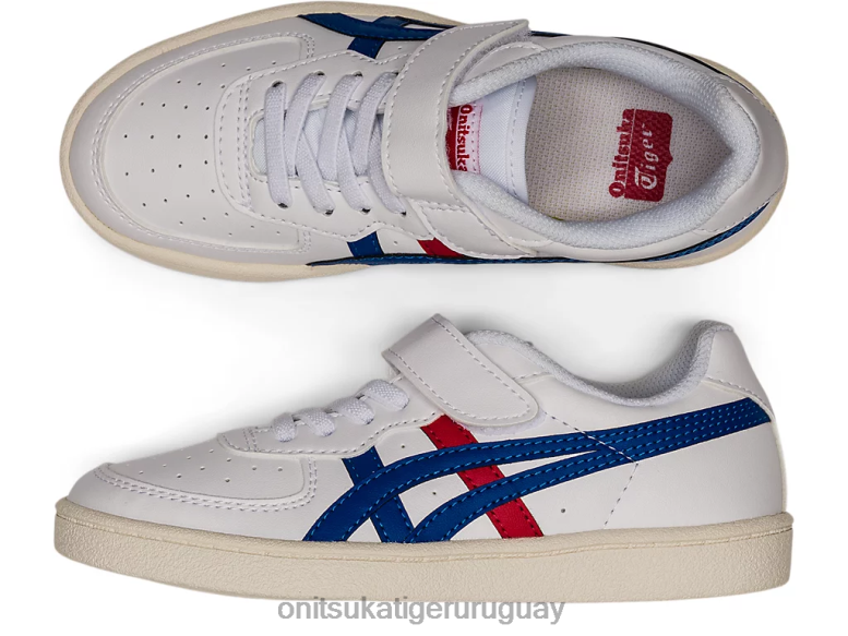 Onitsuka Tiger gsm niños J06BX656 blanco/imperial zapatos
