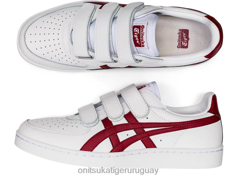 Onitsuka Tiger gsm unisexo J06BX187 jugo blanco/de remolacha zapatos