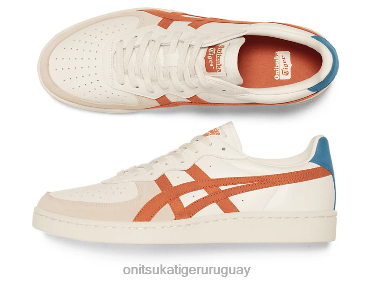 Onitsuka Tiger gsm unisexo J06BX51 crema/naranja óxido zapatos