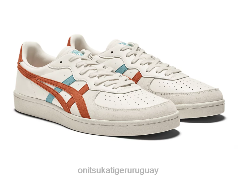 Onitsuka Tiger gsm unisexo J06BX87 crema/naranja picante zapatos