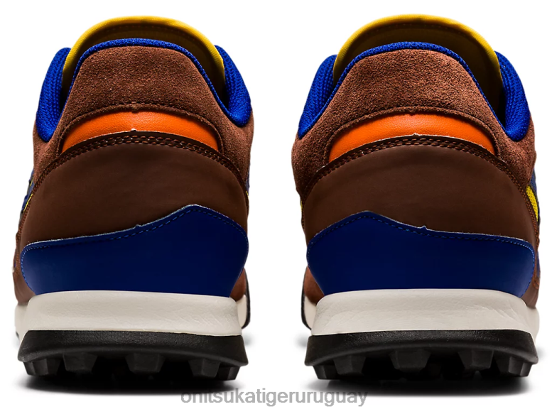 Onitsuka Tiger horizonte unisexo J06BX42 amarillo cromo/azul de Prusia zapatos