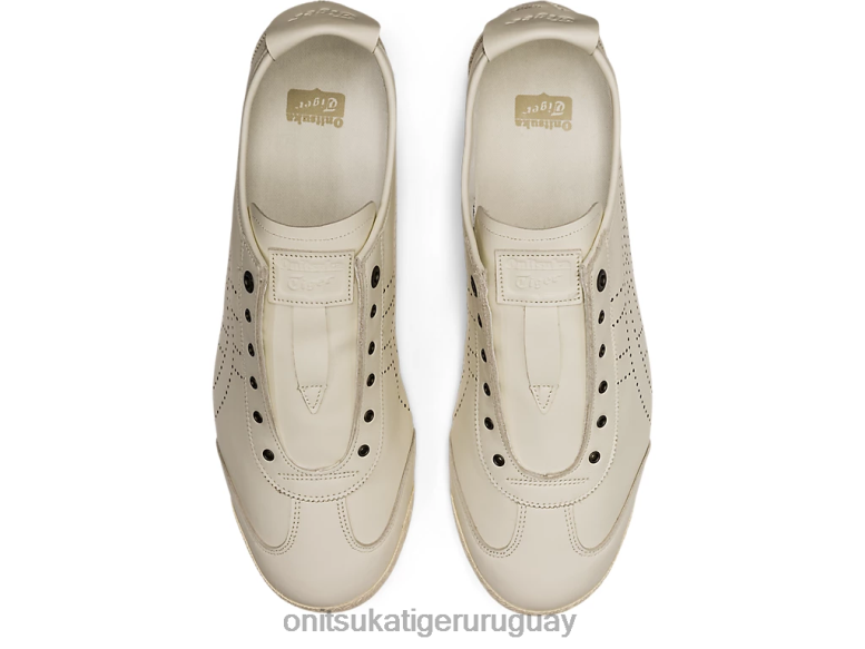 Onitsuka Tiger mexico 66 sd sin cordones unisexo J06BX346 crema zapatos