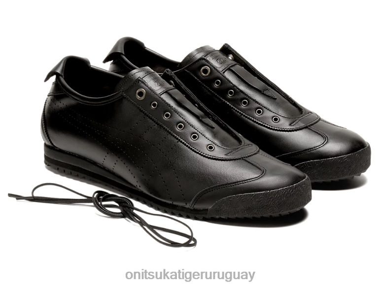 Onitsuka Tiger mexico 66 sd sin cordones unisexo J06BX347 negro zapatos
