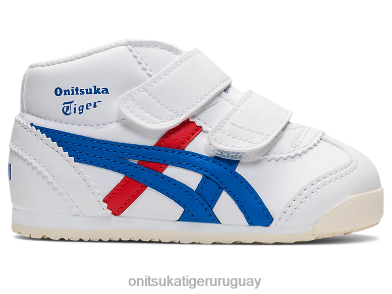 Onitsuka Tiger mexico mid-runner ts niños J06BX658 blanco/azul directorio zapatos