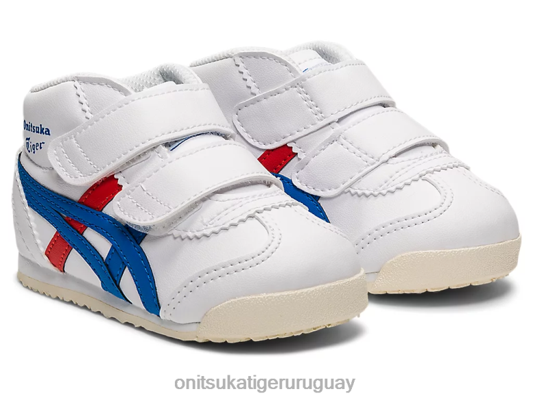Onitsuka Tiger mexico mid-runner ts niños J06BX658 blanco/azul directorio zapatos