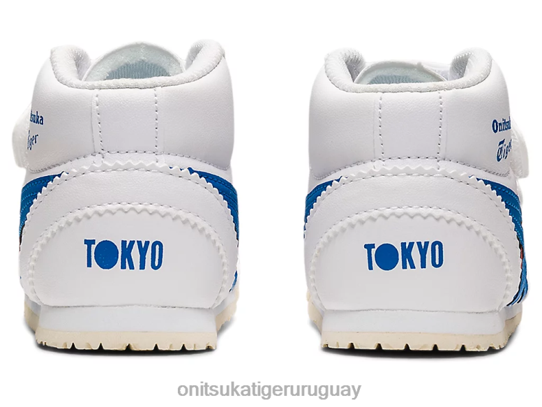 Onitsuka Tiger mexico mid-runner ts niños J06BX658 blanco/azul directorio zapatos