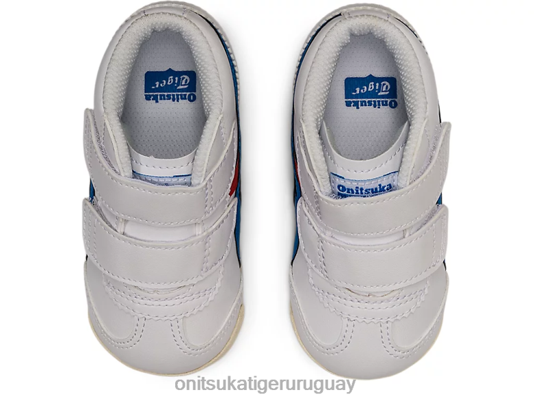 Onitsuka Tiger mexico mid-runner ts niños J06BX658 blanco/azul directorio zapatos