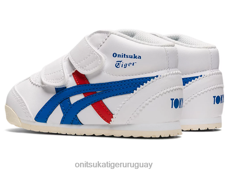 Onitsuka Tiger mexico mid-runner ts niños J06BX658 blanco/azul directorio zapatos