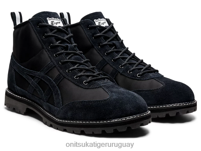 Onitsuka Tiger mexico rinkan unisexo J06BX208 negro zapatos