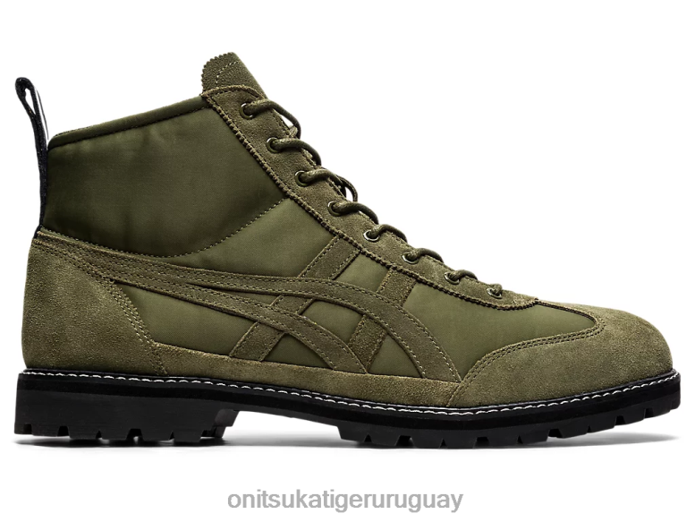 Onitsuka Tiger mexico rinkan unisexo J06BX209 verde bronce zapatos