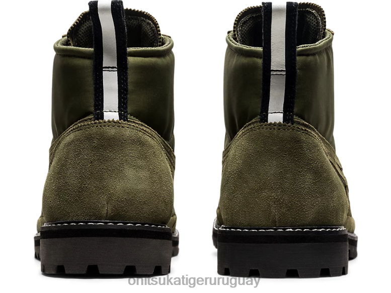 Onitsuka Tiger mexico rinkan unisexo J06BX209 verde bronce zapatos