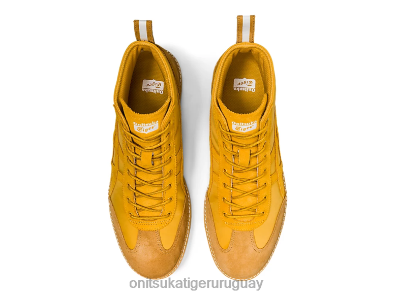 Onitsuka Tiger mexico rinkan unisexo J06BX210 brillo dorado zapatos