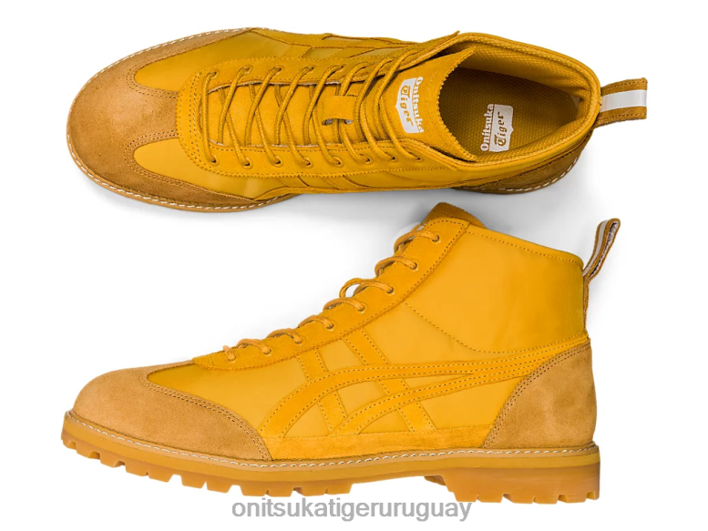 Onitsuka Tiger mexico rinkan unisexo J06BX210 brillo dorado zapatos