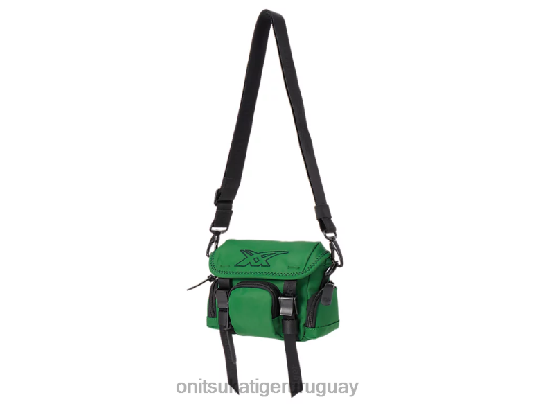 Onitsuka Tiger mini bolso de hombro unisexo J06BX498 verde accesorios