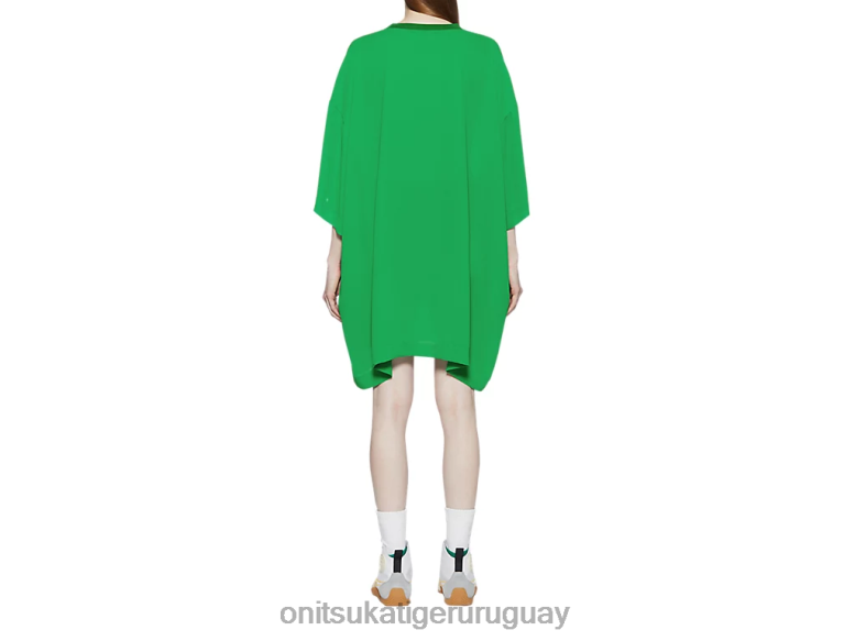 Onitsuka Tiger mini vestido ws mujer J06BX591 verde ropa