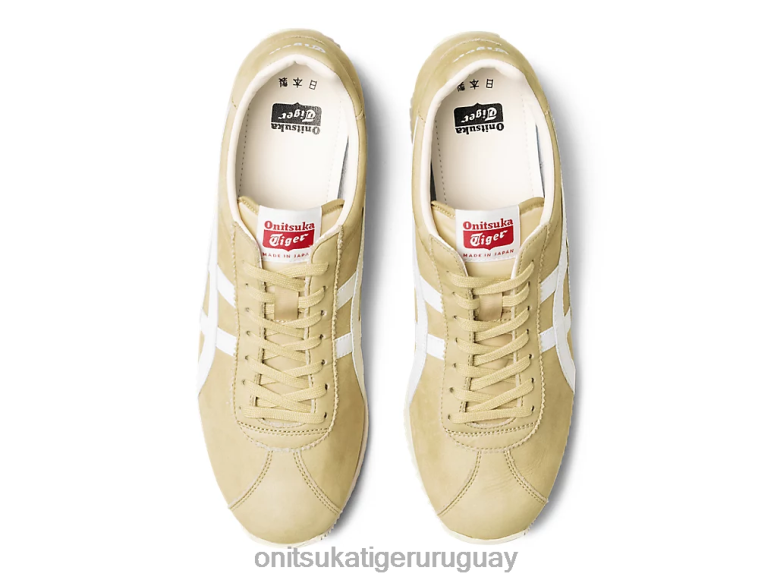 Onitsuka Tiger moal 77 nm unisexo J06BX172 bolsa de papel/blanco zapatos