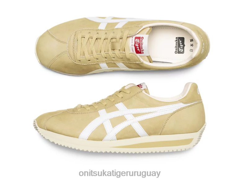 Onitsuka Tiger moal 77 nm unisexo J06BX172 bolsa de papel/blanco zapatos