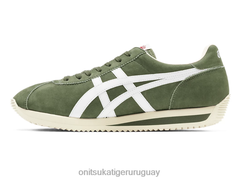 Onitsuka Tiger moal 77 nm unisexo J06BX173 verde bronce/blanco zapatos