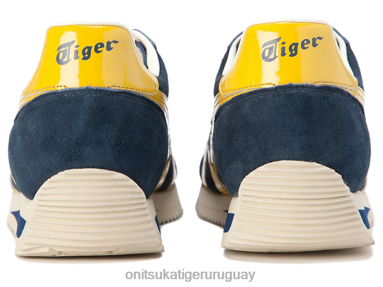 Onitsuka Tiger moal 77 nm unisexo J06BX296 chaquetón/amarillo zapatos