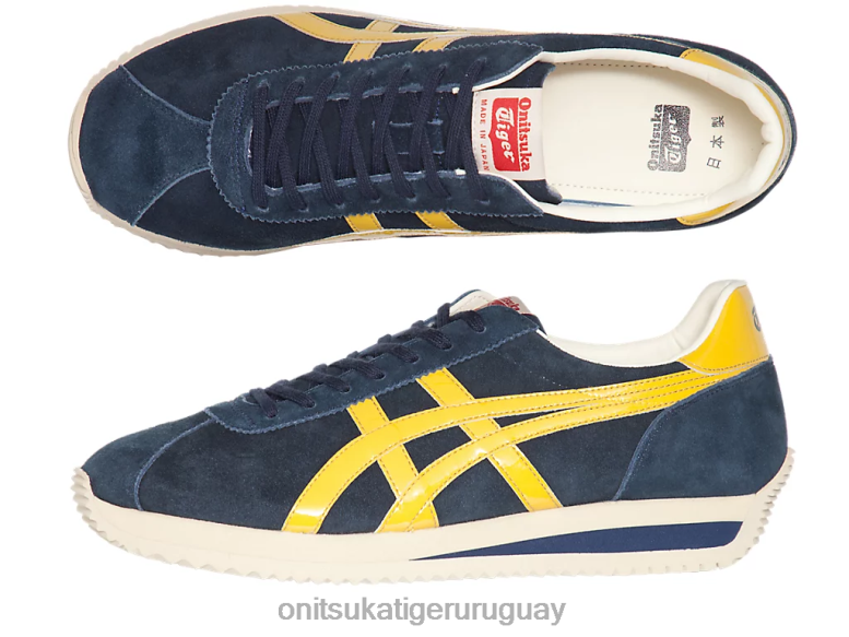 Onitsuka Tiger moal 77 nm unisexo J06BX296 chaquetón/amarillo zapatos