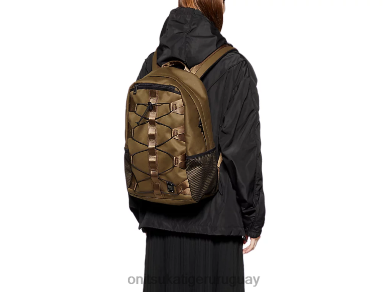 Onitsuka Tiger mochila unisexo J06BX521 aceituna accesorios