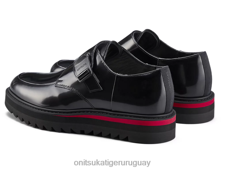 Onitsuka Tiger monjes unisexo J06BX218 negro/rojo clásico zapatos