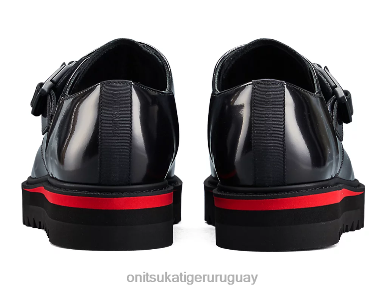 Onitsuka Tiger monjes unisexo J06BX218 negro/rojo clásico zapatos