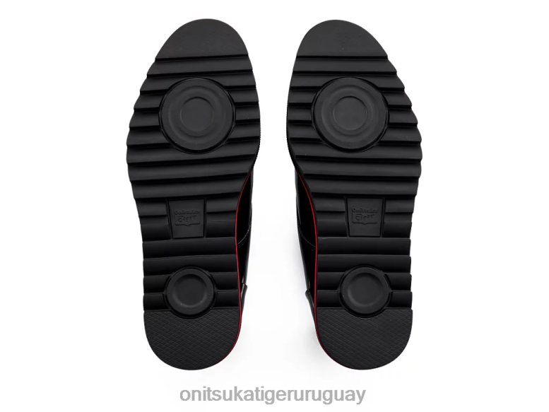 Onitsuka Tiger monjes unisexo J06BX218 negro/rojo clásico zapatos