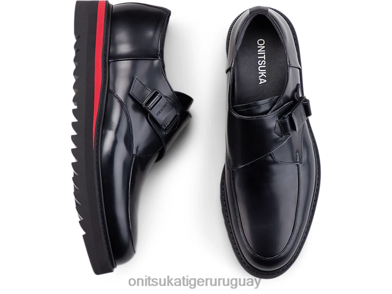 Onitsuka Tiger monjes unisexo J06BX218 negro/rojo clásico zapatos