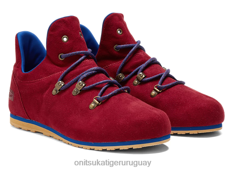 Onitsuka Tiger monte pokhara unisexo J06BX152 jugo de remolacha/azul de Prusia zapatos