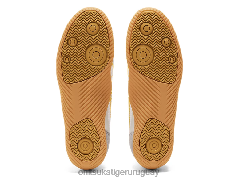 Onitsuka Tiger monte sclaw unisexo J06BX39 blanco amarillo zapatos