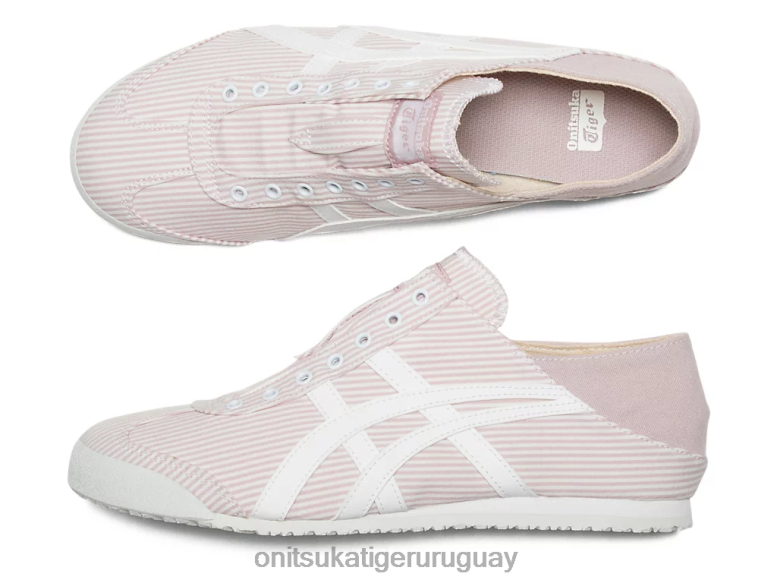 Onitsuka Tiger méxico 66 paraty unisexo J06BX111 cuenca rosa/blanco zapatos