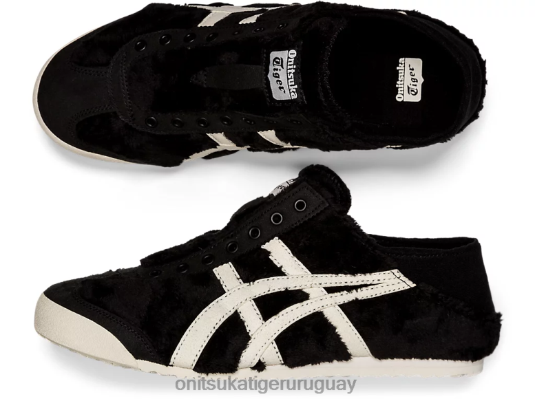 Onitsuka Tiger méxico 66 paraty unisexo J06BX157 negro/crema zapatos