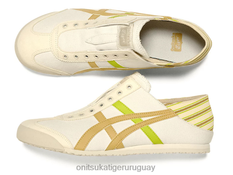 Onitsuka Tiger méxico 66 paraty unisexo J06BX21 crema/marrón mineral zapatos